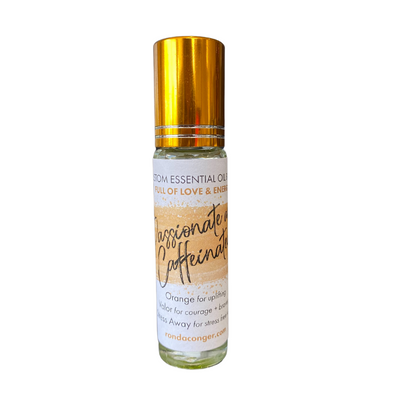 Passionate & Caffeinated Essential Oil Roller Ball
