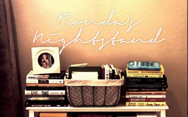 What's on Ronda's Nightstand?